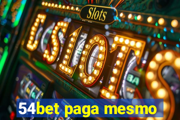 54bet paga mesmo